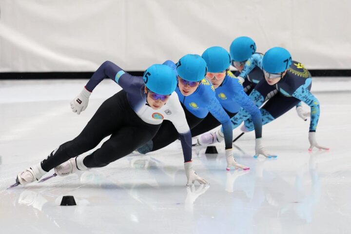 Шорт-трекисты Астаны выиграли 18 медалей чемпионата страны