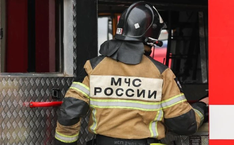 Пожар на предприятии по производству пиротехники в Ярославской области