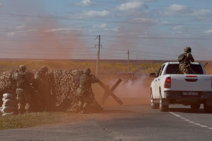 В Астане завершились 10-дневные воинские сборы