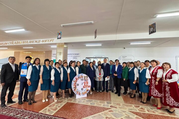 В школе Астаны прошла встреча марафона «Читающая нация»