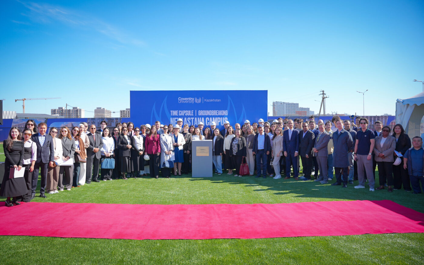 Начало строительства нового кампуса Coventry University Kazakhstan в Астане