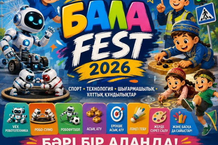Bala Fest – 2026 пройдет в Астане 5 сентября