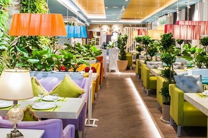 Ресторан AURA Verdant — проспект Мангилик Ел — Астана