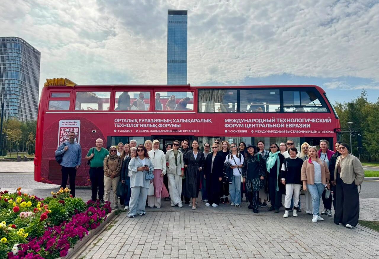 Участники Kazakhstan Travel Forum САЯХАТ 2026 на ознакомительной программе в Астане
