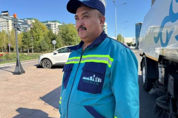 «Астана Тазалық» жүргізушісі қала тазалығы жайлы айтты