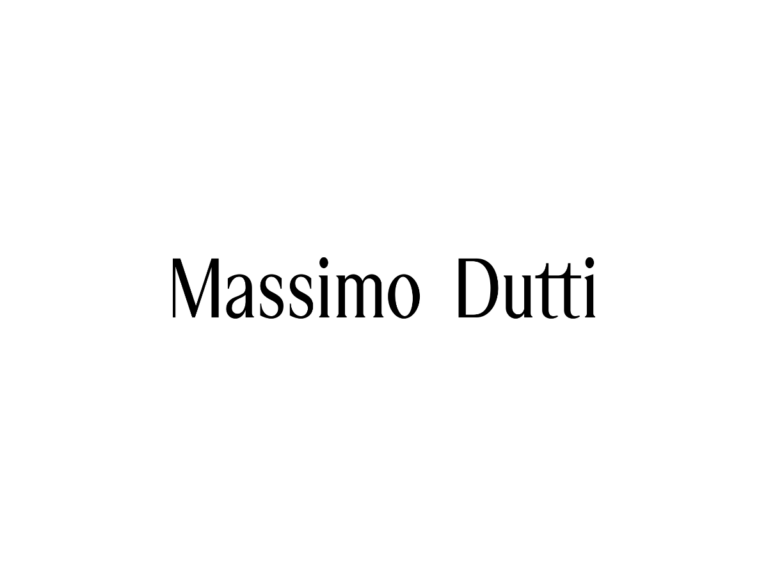 Massimo Dutti — логотип