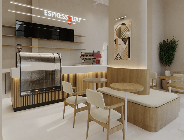 Кофейня Espresso Day — улица Динмухамед Конаев — Астана