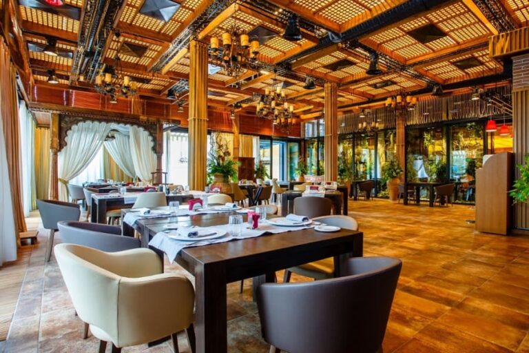 Ресторан Lugano в Астане — интерьер 1