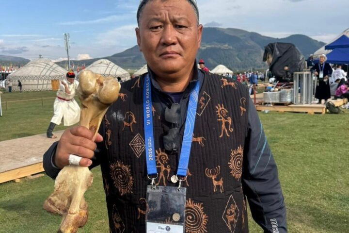 Спортсмен из Астаны взял бронзу на Играх кочевников