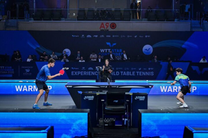 Астана впервые принимает турнир WTT Star Contender