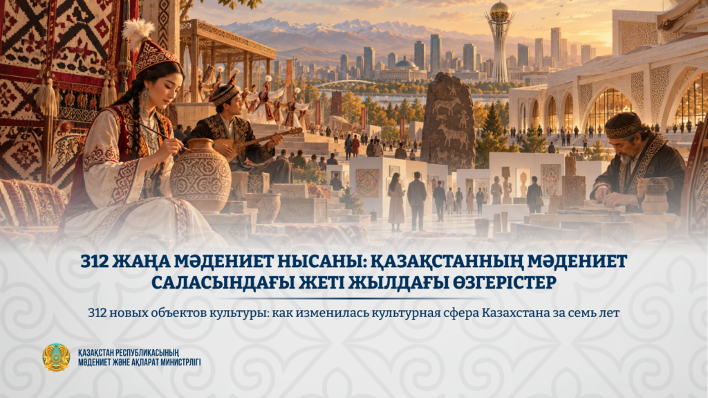Зрительный зал государственного театра в Казахстане