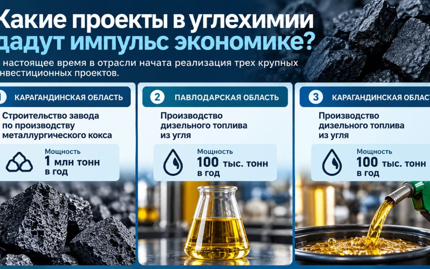 Производство продукции глубокой переработки угля