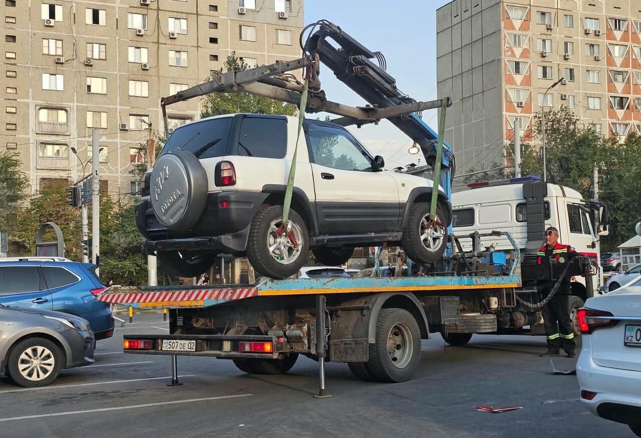 Специальная стоянка для задержанных автомобилей в Алматы