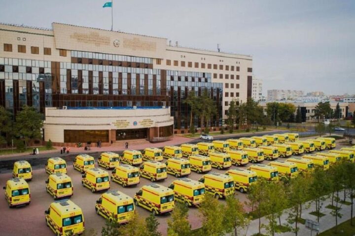 Городская станция скорой помощи — подстанция на пр. Мангилик Ел — Астана