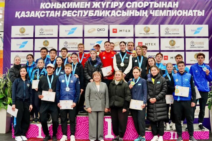 Конькобежцы Астаны взяли 16 медалей чемпионата страны