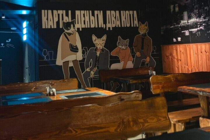 Бар «Чёрный кот» — Астана