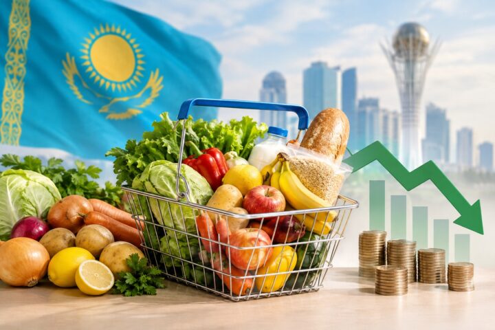 Продукты в Казахстане подорожали за год на 8,5%