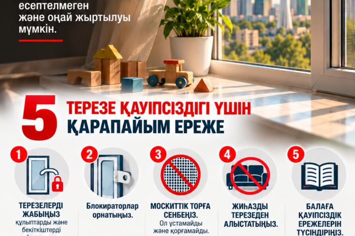 С начала года из окон выпали 265 детей, 30 погибли