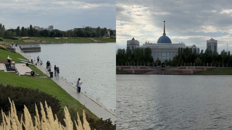 Президентский парк — аллеи и канал