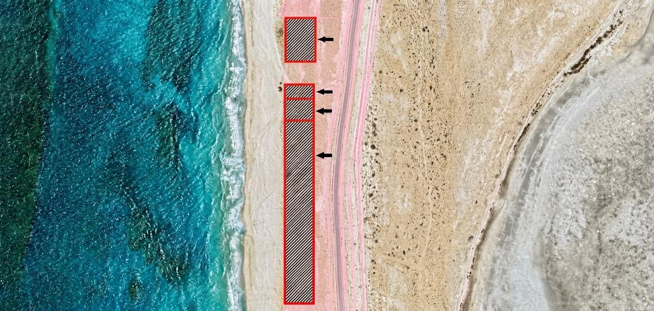 Побережье Каспийского моря в Актау