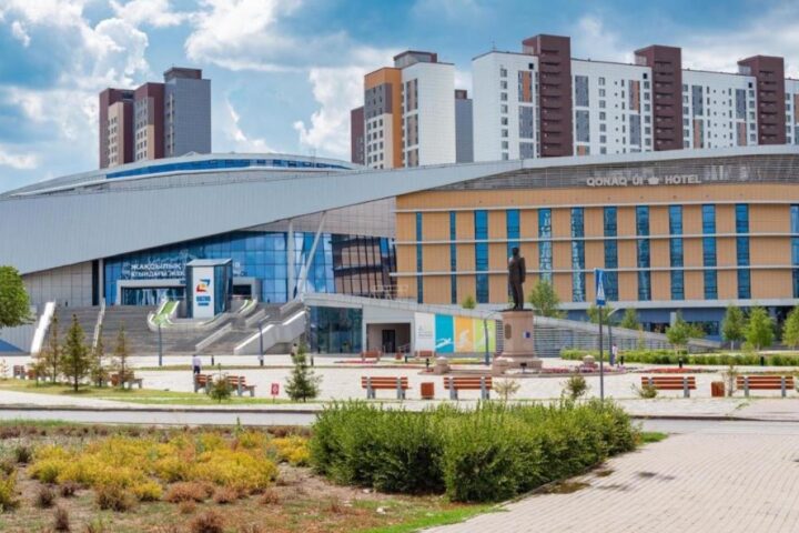 Дворец единоборств имени Жаксылыка Ушкемпирова (Jekpe-Jek) — Астана