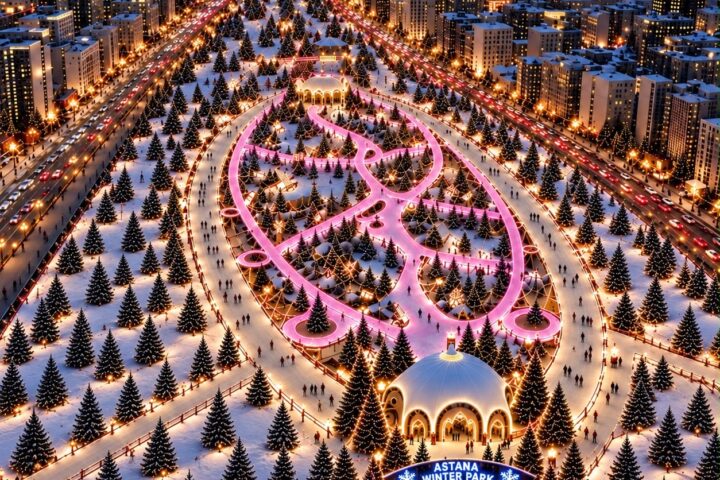 Каток на 1,4 километра откроют в Астане 15 ноября