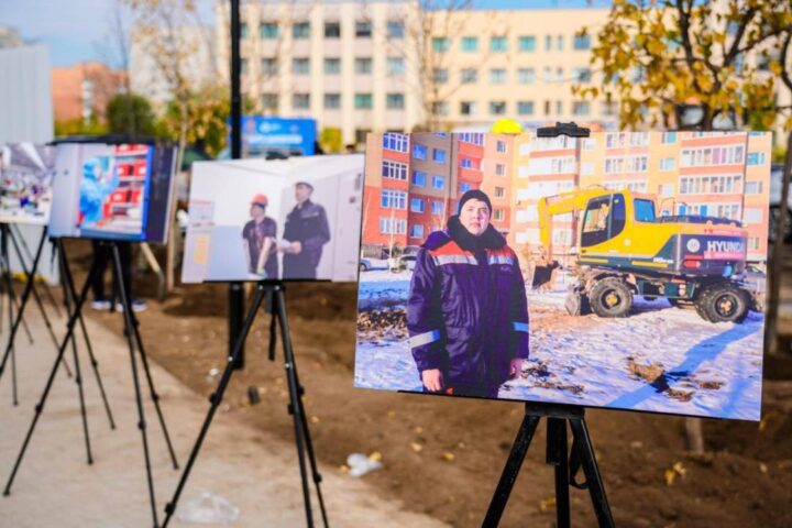 Аллея рабочих профессий — Астана