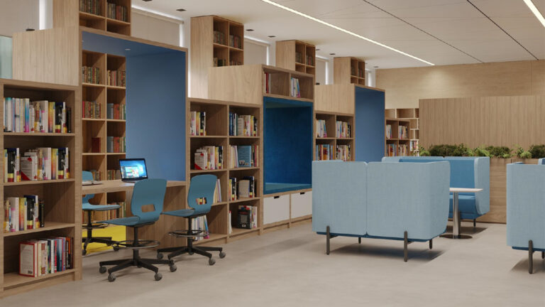 ics astana secondary school library 768x432