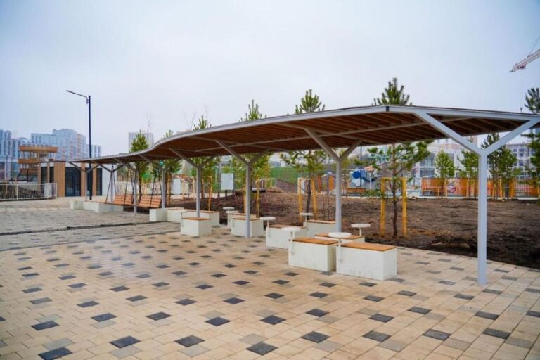 Samal Park — вид парка весной 2026 года